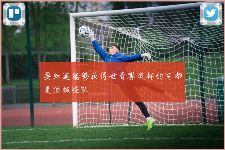 要知道能够获得世青赛奖杯的可都是顶级强队