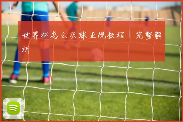 世界杯怎么买球正规教程｜完整解析